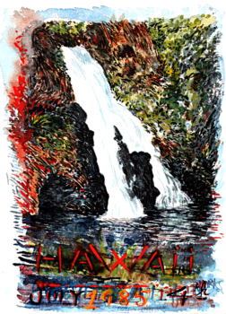 Waterfalling Hawaii